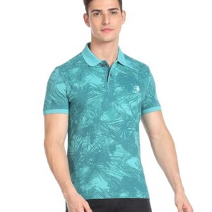 U.S. Polo ASSN. Men’s Slim Fit Cotton Polo T-Shirt, Ribbed Collar, Half Sleeves Casual Mens Tshirt for Men